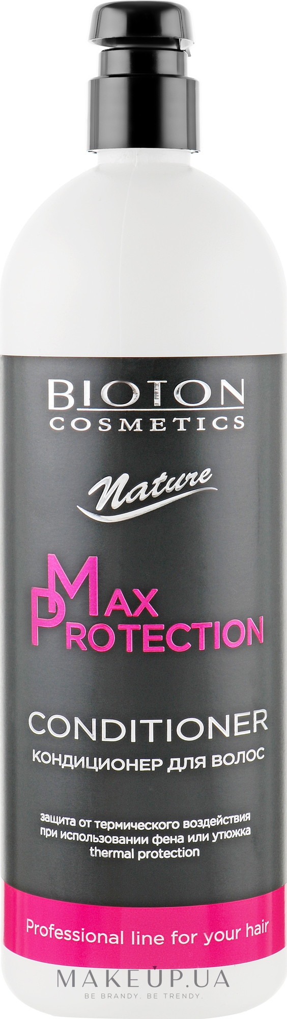 Бальзам-кондиционер для волос - Bioton Cosmetics Nature Professional Max Protection Conditioner — фото 1000ml