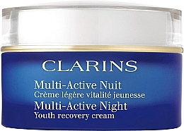 Парфумерія, косметика Нічний крем - Clarins Multi-Active Night Lightweight Youth Recovery Comfort Cream
