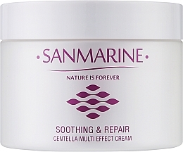 Многофункциональный крем с центеллой для лица - Sanmarine Soothing & Repair Centella Multi Effect Cream — фото N1