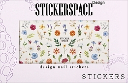 Духи, Парфюмерия, косметика Дизайнерские наклейки для ногтей "Field" - StickersSpace