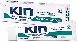 Зубна паста з фтором - Kin Dental Toothpaste — фото N1