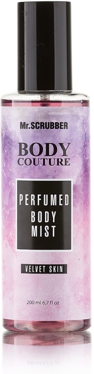 Міст для тіла "Оксамитова шкіра" - Mr.Scrubber Body Couture Perfume Body Mist Velvet Skin — фото N1