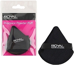 Пушок для нанесення пудри, трикутний - Royal Cosmetics Precision Powder Puff — фото N1