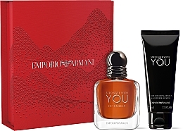 Парфумерія, косметика Giorgio Armani Emporio Armani Stronger With You Intensely - Набір (edp/50ml + sh gel/75ml)