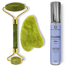 Парфумерія, косметика Набір - Institut Claude Bell Collagen (roller + gouaches/craper + serum/15ml)