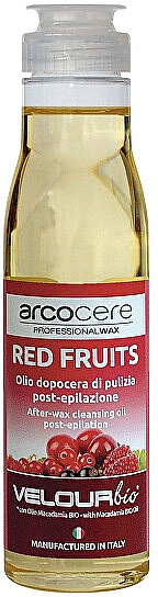 Очищувальна олія після епіляції "Червоні фрукти" - Arcocere Red Fruits After-Wax Cleansing Oil Post-Epilation — фото N1