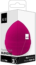 Духи, Парфюмерия, косметика Спонж для макияжа, розовый - Auri Flawless Finish Blending Sponge 3D 