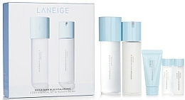 Парфумерія, косметика Набір, 5 продуктів - Laneige Water Bank Blue Hyaluronic 2 Step Essential Set