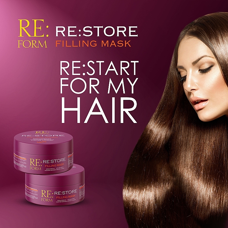 Маска для восстановления волос - Re:form Re:store Filling Mask — фото N8
