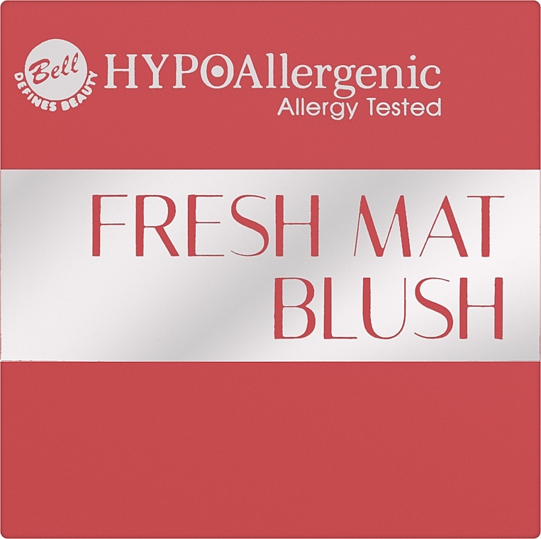 Матовые румяна - Bell HypoAllergenic Fresh Mat Blush  — фото N2