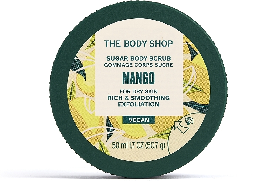 Скраб для тіла "Манго" - The Body Shop Mango Sugar Body Scrub Vegan