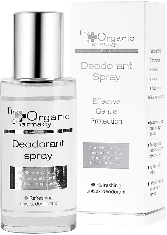 Дезодорант-спрей - The Organic Pharmacy Deodorant Spray — фото N1