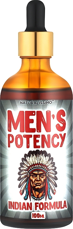 Засіб для потенції з перцем чилі - Naturalissimo Men's Potency Indian Formula — фото N1
