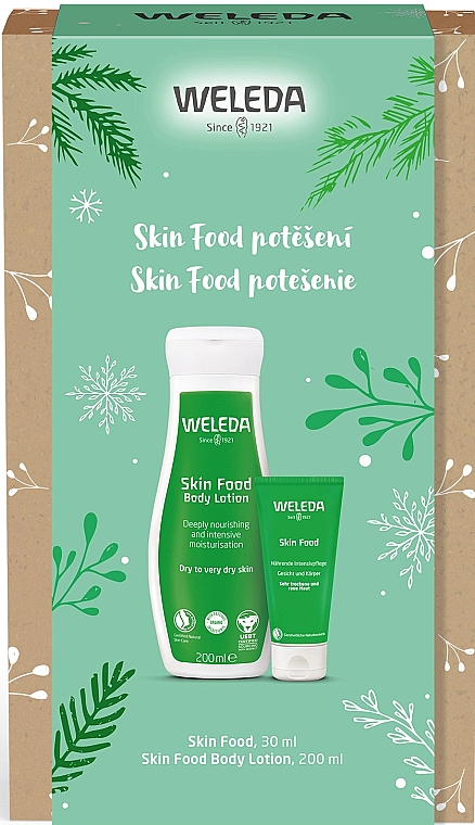 Набор - Weleda Skin Food (cream/30ml + b/lot/200ml) — фото N1