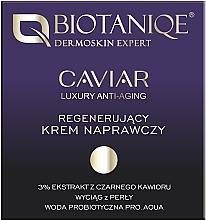 Парфумерія, косметика Інтенсивний крем для обличчя проти зморщок 60+ - Biotaniqe Caviar Luxury Anti-Aging Face Cream