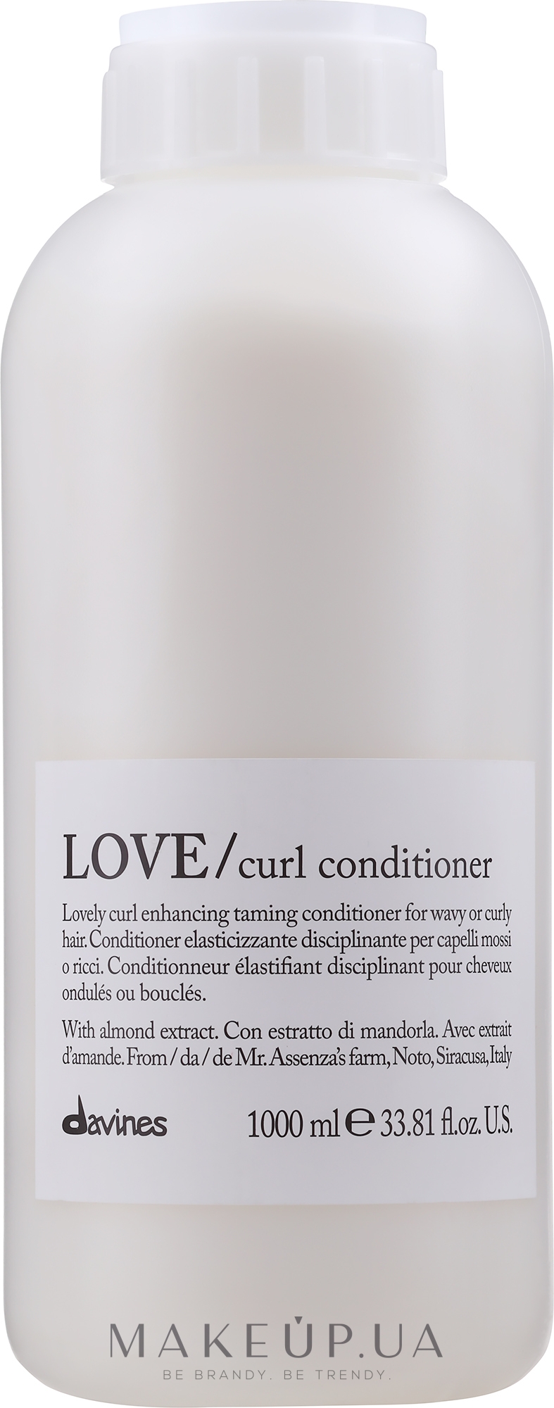 Кондиционер для усиления завитка - Davines Love Curl Enhancing Conditioner — фото 1000ml
