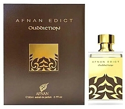 Парфумерія, косметика Afnan Perfumes Edict Ouddiction - Парфуми