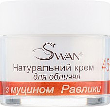 Натуральний крем для обличчя з муцином равлика, 45+ - Swan Face Cream — фото N2