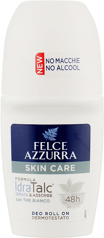 Шариковый дезодорант - Felce Azzurra Deo Roll-on IdraTalc Skin Care