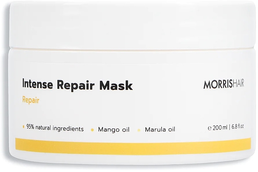 Інтенсивна відновлювальна маска для волосся - Morris Hair Intense Repair Mask — фото N1