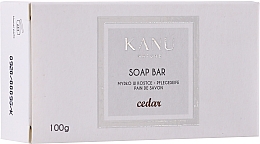 Парфумерія, косметика Шматкове мило "Кедр" для рук і тіла - Kanu Nature Cedr Soap Bar