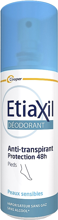 Антиперспирант-дезодорант спрей для ног "Защита 48 часов" - Etiaxil Anti-Perspirant Deodorant Protection 48H Feet Spray 