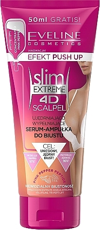 Ампульная сыворотка для лифтинга груди - Eveline Cosmetics Slim Extreme 4D Scalpel — фото N1