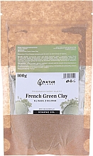 Духи, Парфюмерия, косметика Маска для лица с зеленой глиной - Natur Planet French Green Clay