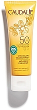 Духи, Парфюмерия, косметика Крем солнцезащитный для лица SPF50 - Caudalie Solaire Creme Visage Anti Rides SPF50