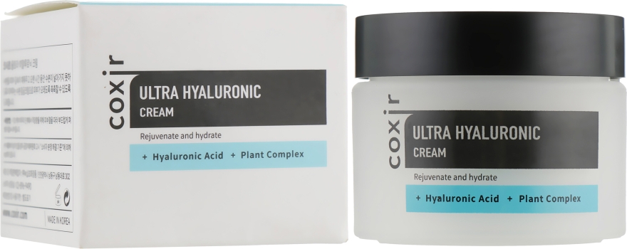 Зволожувальний крем для обличчя - Coxir Ultra Hyaluronic Cream — фото N1