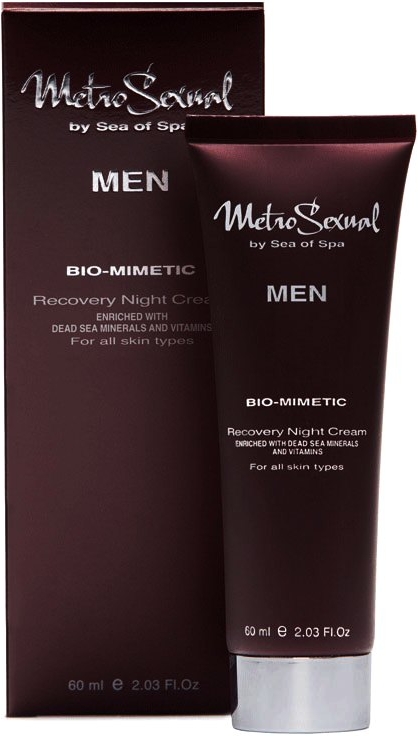 Восстанавливающий ночной крем для лица - Sea Of Spa MetroSexual Bio-Mimetic Recovery Night Cream