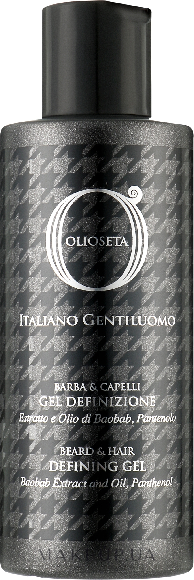 Гель для укладки волос и бороды - Barex Italiana Olioseta Gentiluomo Beard & Hair Defining Gel — фото 200ml