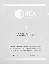 Парфумерія, косметика Мікробіом-крем із глибоко зволожувальною дією - Rhea Aqua [mi] Replenshing Face Cream (пробник)