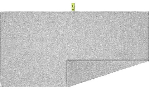 Потоленце для спортзала, серое, 40х80 см - Glov Gym Towel  — фото N1