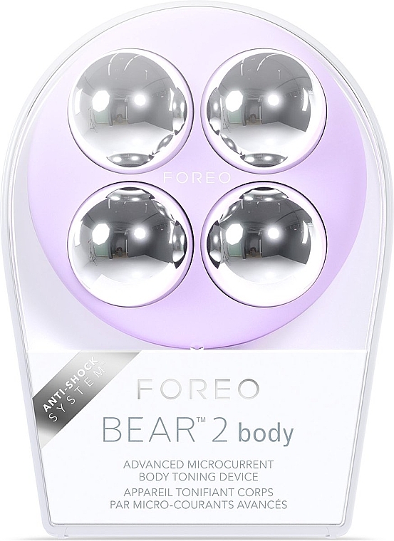 Микротоковый аппарат для тела - Foreo Bear 2 Body Advanced Microcurrent Toning Device Lavender — фото N2