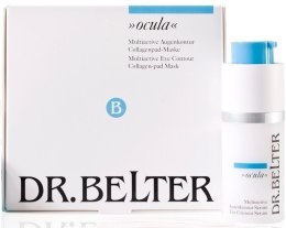 Духи, Парфюмерия, косметика Набор - Dr.Belter Ocula Collagen Pads & Multi-Active-Eye-Gel Set (eye/gel/15ml + pads/20)