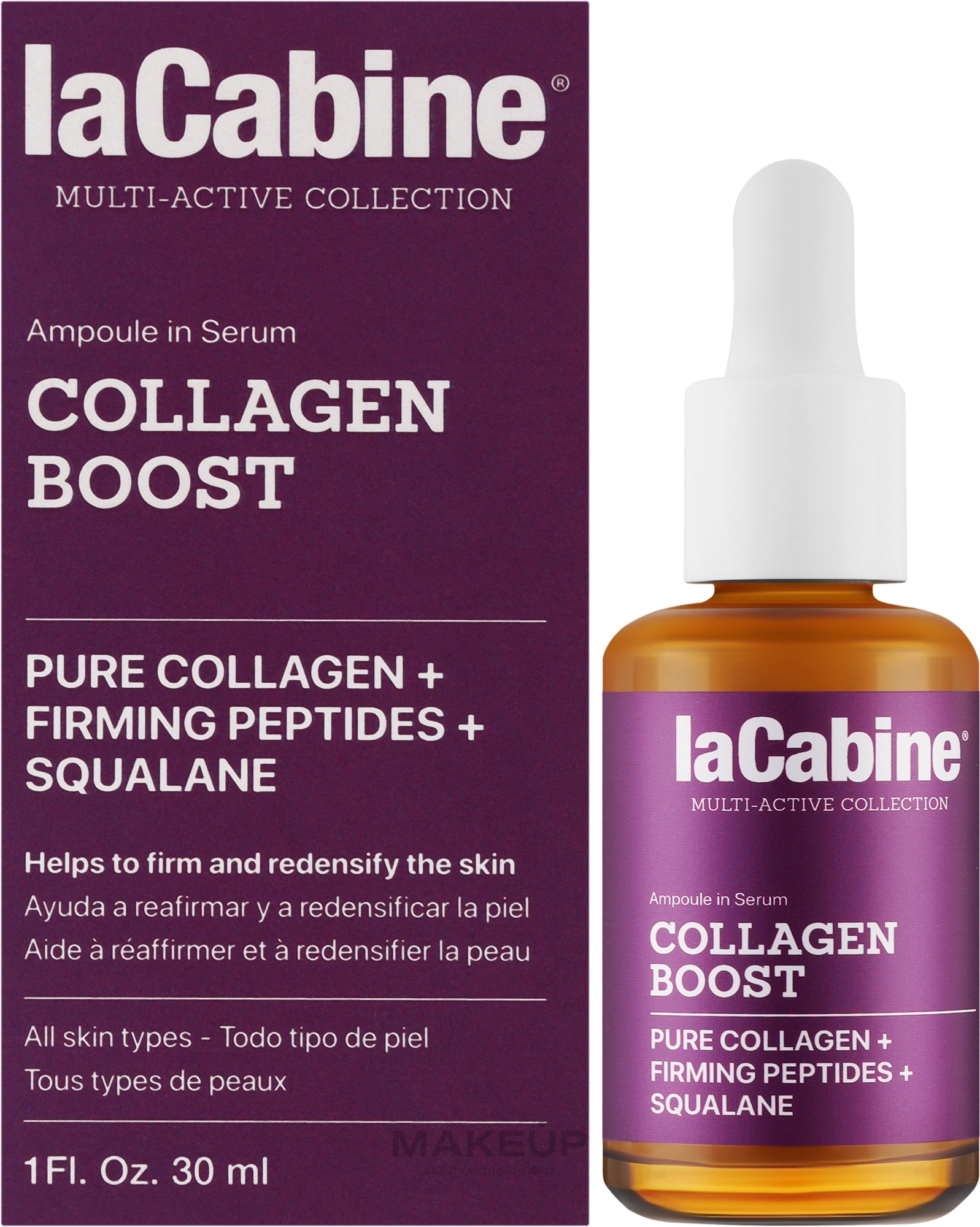 Висококонцентрована сироватка з колагеном для пружності шкіри обличчя - La Cabine Collagen Boost — фото 30ml