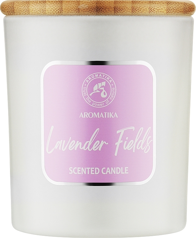 Ароматична свічка "Lavender Fields" - Ароматика — фото N1