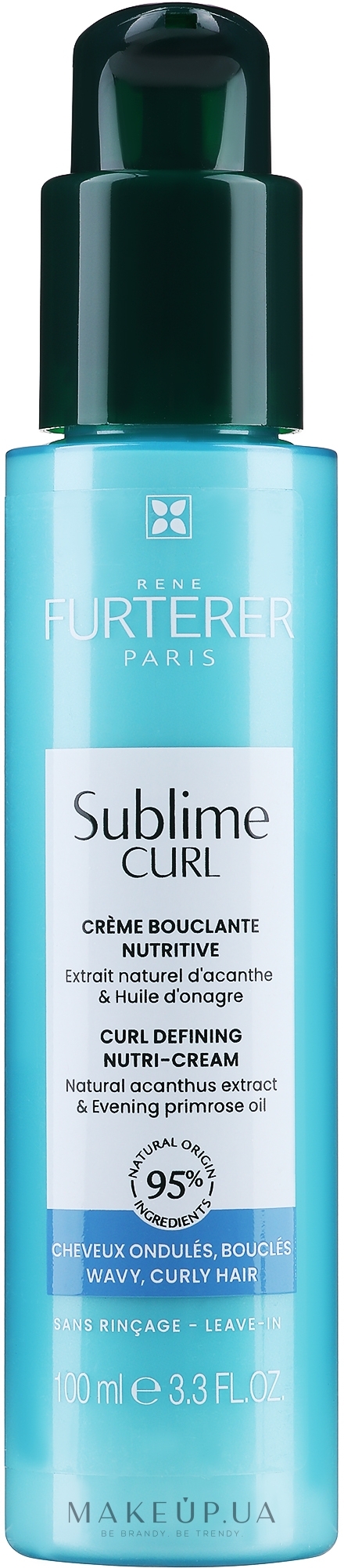 Активатор для кудрявых волос - Rene Furterer Sublime Curl Nutri-activateur  — фото 100ml