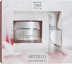 Духи, Парфюмерия, косметика Набор - Artdeco Skin Yoga Anti-wrinkle Aging Power Set (f/cr/50ml + eye/gel/15ml)