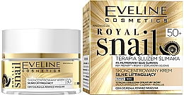 Парфумерія, косметика Крем для обличчя з ліфтинг-ефектом - Eveline Cosmetics Royal Snail 50+