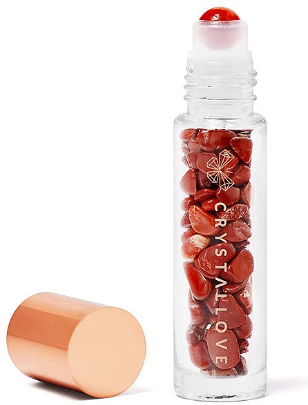 Пляшка з кристалами "Червона яшма", 10 мл - Crystallove — фото N1