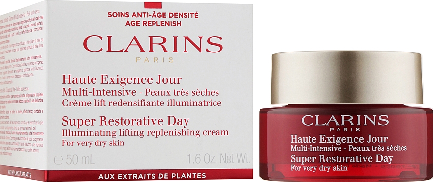 Денний крем для дуже сухої шкіри - Clarins Super Restorative Day Cream Dry Skin — фото N2