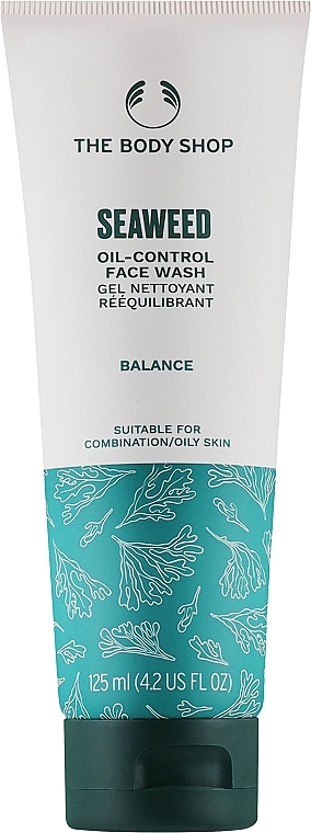Гель для вмивання обличчя "Морські водорості" - The Body Shop Seaweed Oil-Control Face Wash — фото N1