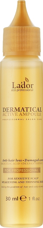 Набір філерів проти випадання волосся - La'dor Dermatical Active Ampoule — фото N5