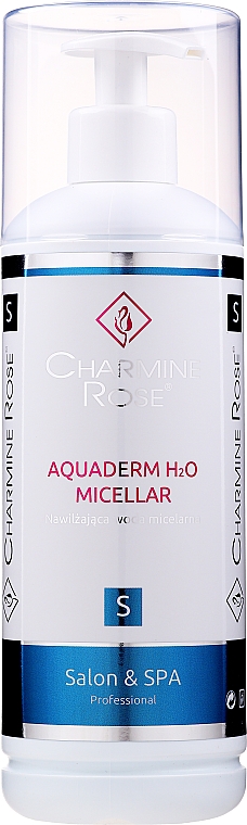Увлажняющая мицеллярная вода - Charmine Rose Aquaderm H2O Micellar — фото N2