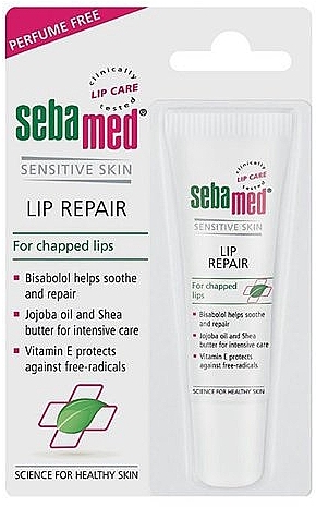 Восстанавливающий бальзам для губ - Sebamed Lip Repair — фото N1