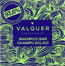 Парфумерія, косметика Твердий шампунь "Журавлина та авокадо" - Valquer Solid Shampoo Luxe Cranberry & Avocado Extract