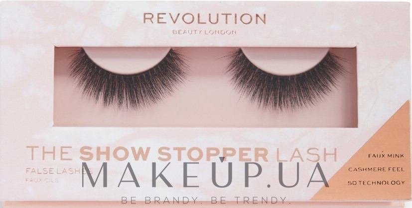 Накладные ресницы - Makeup Revolution 5D Cashmere Faux Mink Lashes Show Stopper — фото 2шт