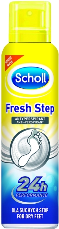 Дезодорант-антиперспирант для сухих ног - Scholl Fresh Step Antiperspirant — фото N1